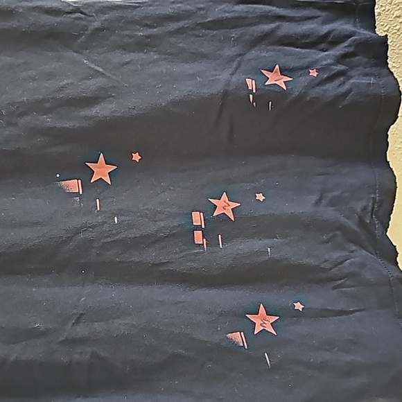 Current Elliot Black Graphic Tee - Picture 8 of 10